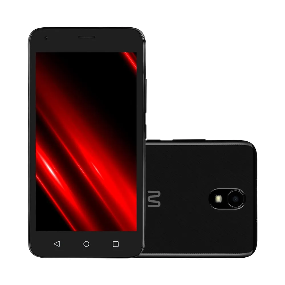[Ame R$219] Smartphone Multilaser E Pro 4g 32gb Wi-Fi 5.0 Pol. Dual Chip 1gb Ram Cmera 5mp + 5mp Android 11 (Go Edition) Quad Core - Preto - P9150